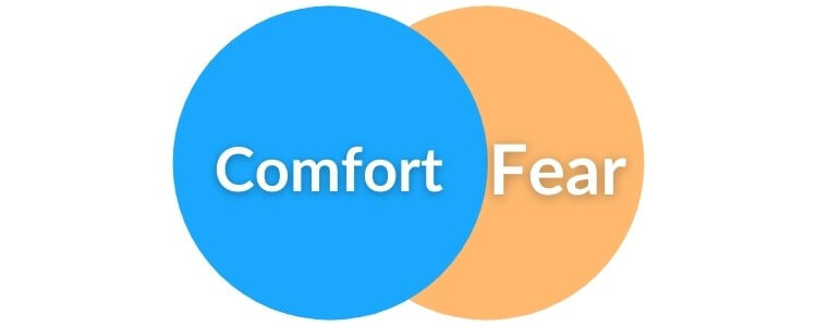 Comfort vs fear 3