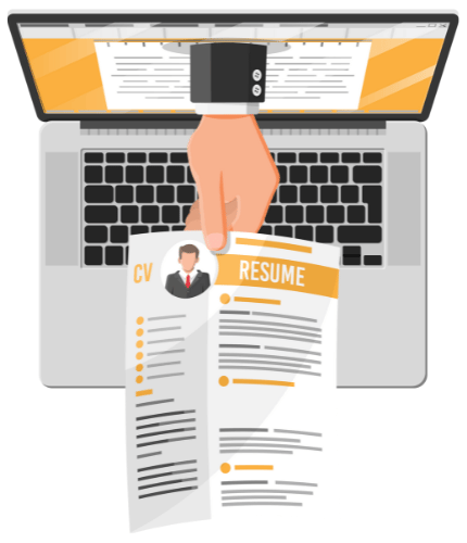 Offline and digital resume